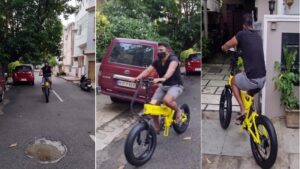 puneeth rajkumar e cycle