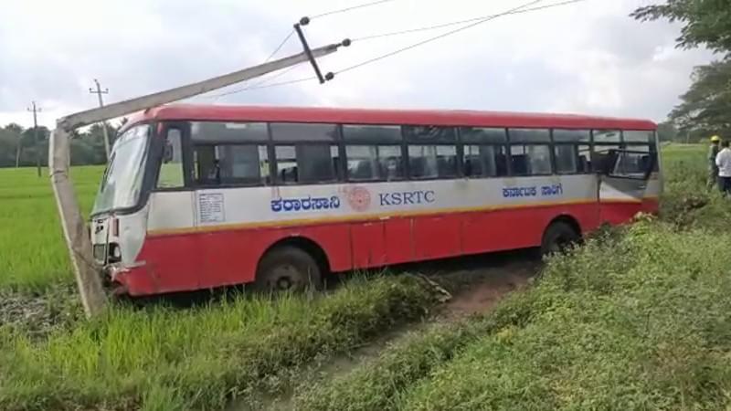 KSRTC , bus , accident