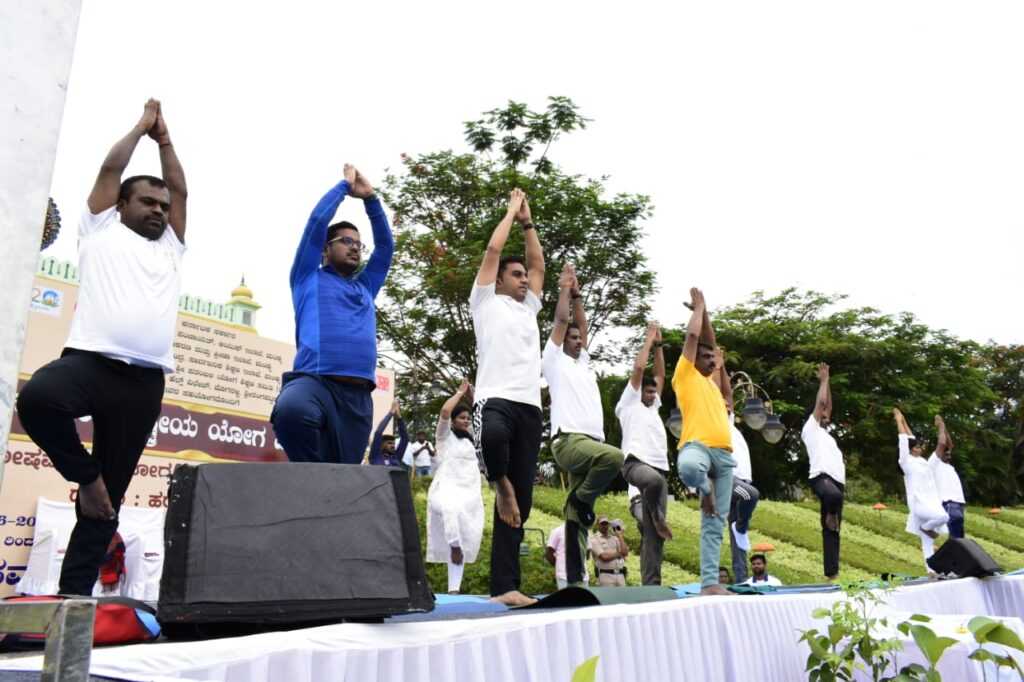 yoga , KRS , Mandya