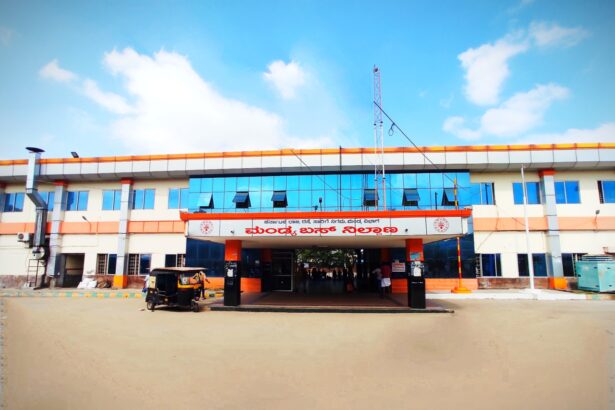 mandya Ksrtc bus stand